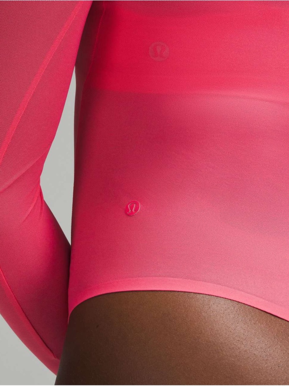 Lululemon Wundermost Nulu Mesh Long-Sleeve Crewneck Bodysuit - Picture 4 of 13